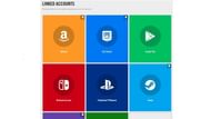 You can view linked accounts by going to the Bethesda.net 'Linked Accounts' page (Image via Bethesda Softworks)
